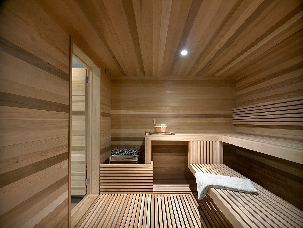 Steam room with sauna фото 89